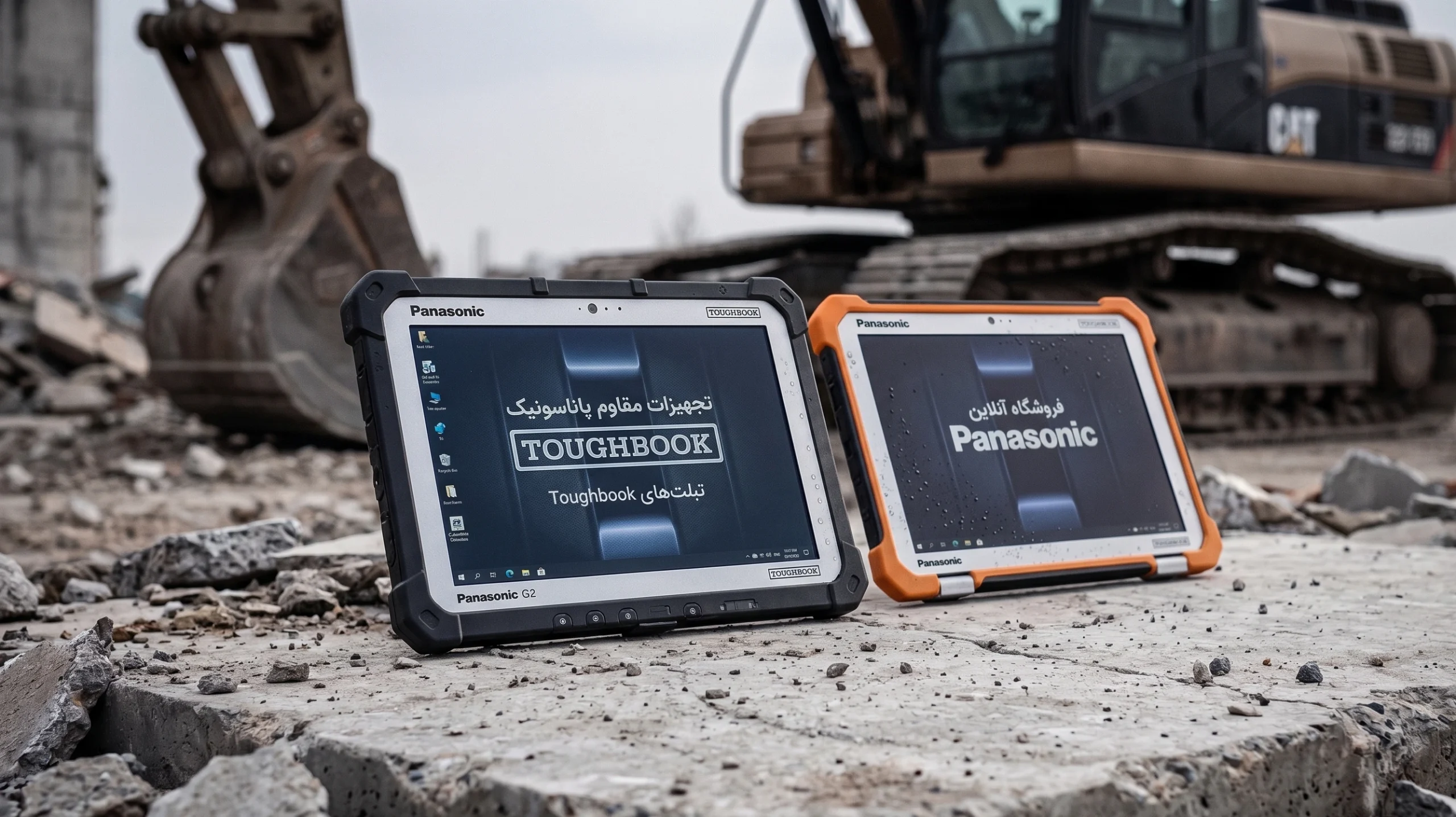 تبلت های نظامی - rugged tablet